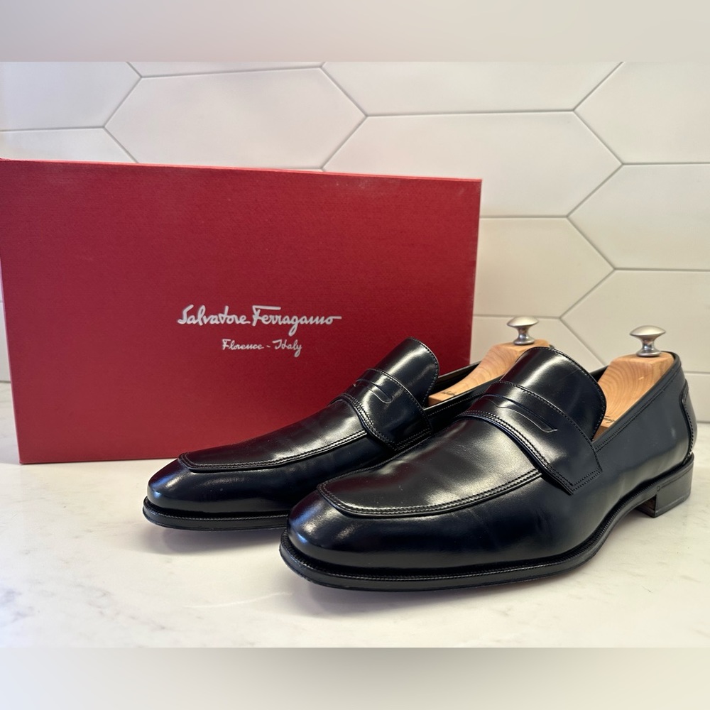 Salvatore Ferragamo Lionel Loafers Men 8.5